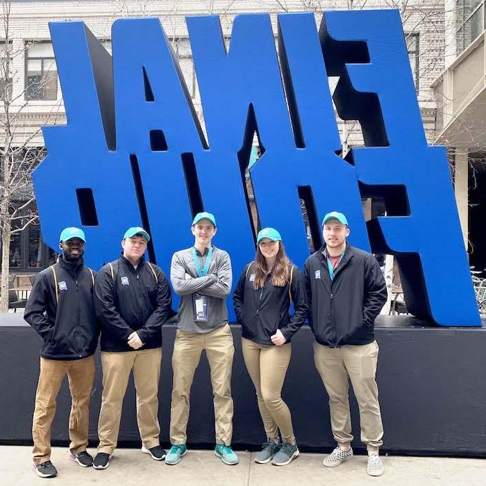 Students at 2019 Final Four